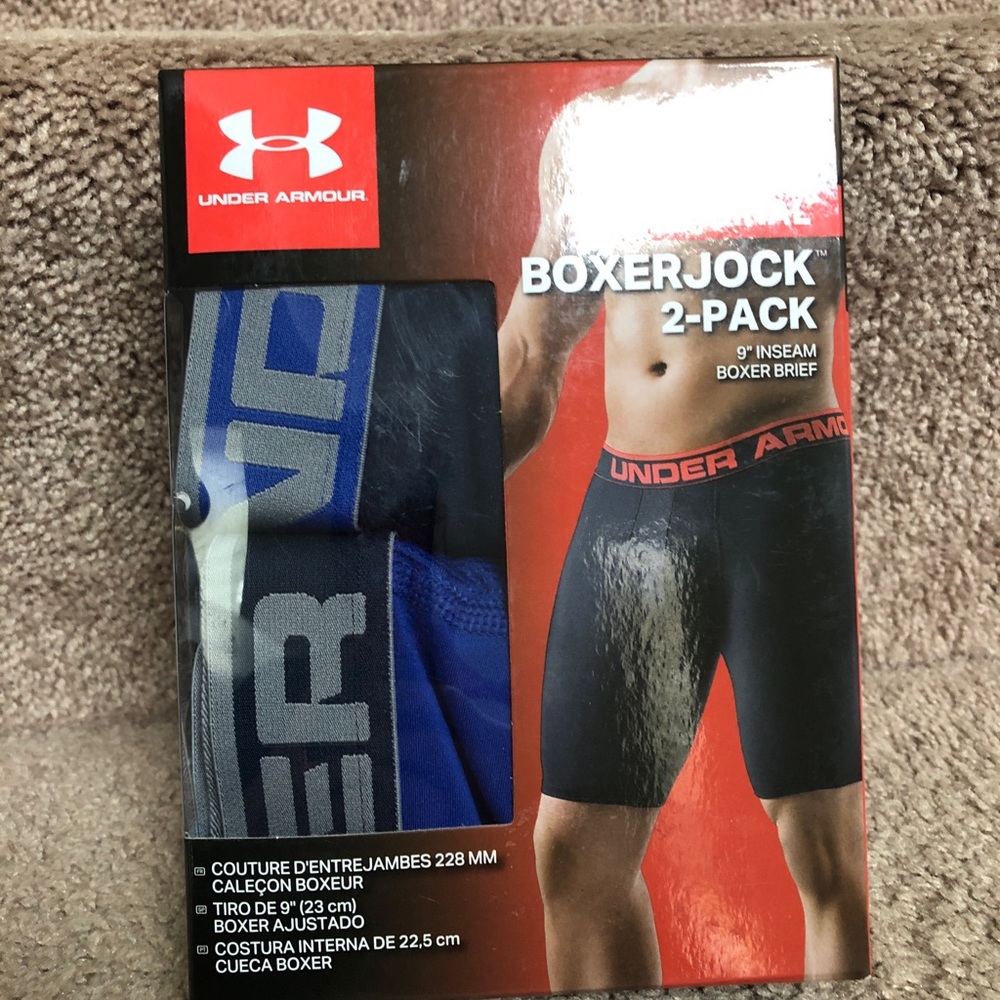 Under Armour Original 9” Boxerjock Boxer Briefs - Picture 4 of 5